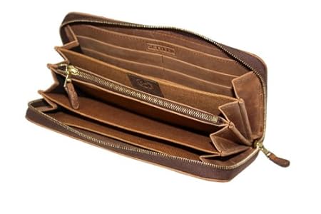 SETTLER 長財布 Amazon | [セトラー] OW1760 ZIP AROUND LONG WALLET (BROWN) | 財布